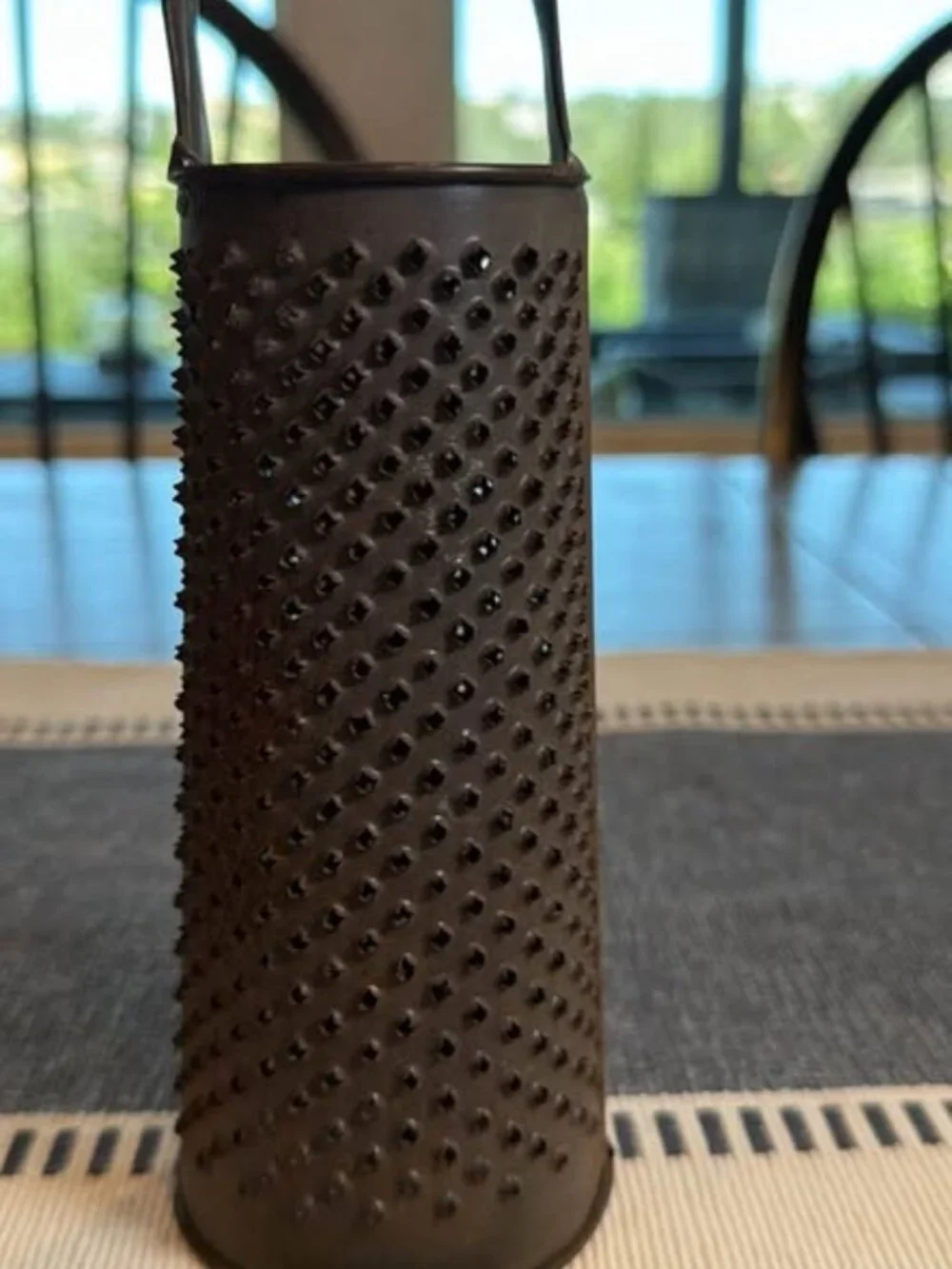 Vintage Metal Handheld Grater